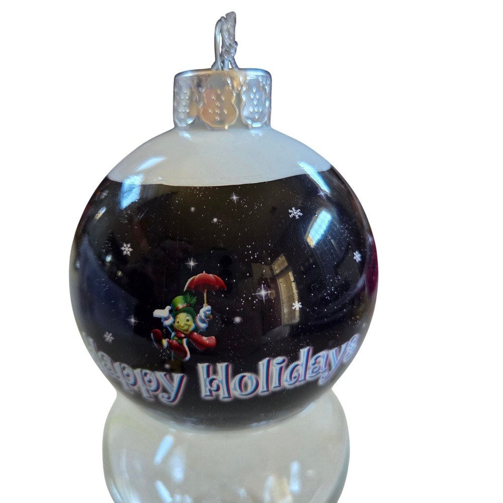 Disney‎ Parks Happy Holidays multi-character Christmas Ornament Holiday Bauble